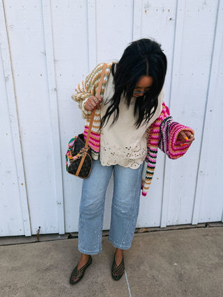 vervet | paint the town barrel jeans