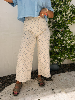 azura flower pants