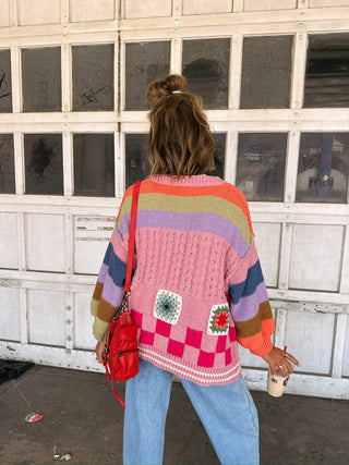 nana's fave cardigan - pink