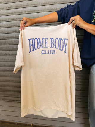 ETTA OG | homebody club tee - ivory / blue
