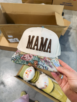 ETTA OG | mama puff trucker hat - tapestry