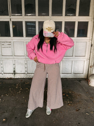 high standards hoodie - light pink