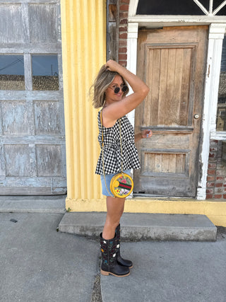 steve madden | flower child leather boots