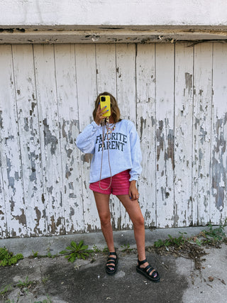 ETTA OG | favorite parent sweatshirt - ash / black