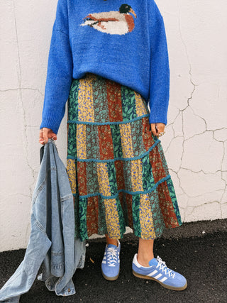 practical magic midi skirt