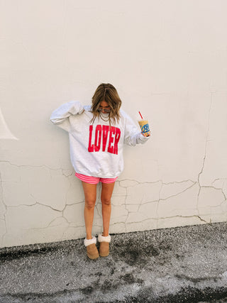 ETTA OG | all about love sweatshirt - ash