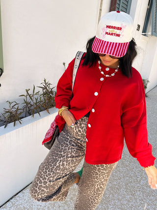 kiss it better cardigan