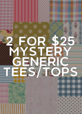 MYSTERY | generic tees / tops
