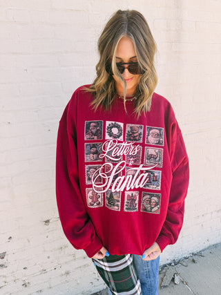 letters to santa sweatshirt