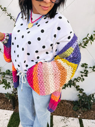 true colors cardigan