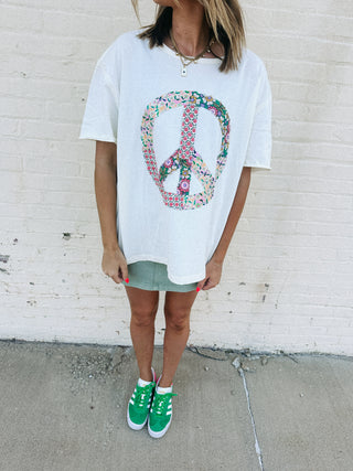 peace of me graphic tee