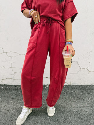 red wine two piece set