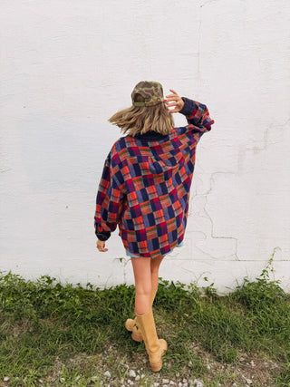 out of the woods plaid jacket