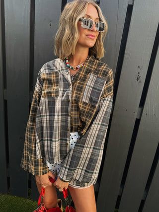 FANTASTIC FAWN | two sided flannel