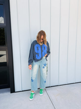 all star plaid jeans