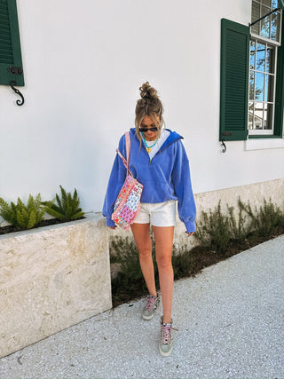 high standards hoodie - blue