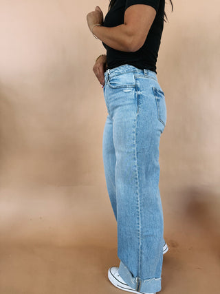 vervet | catalina cuffed jeans
