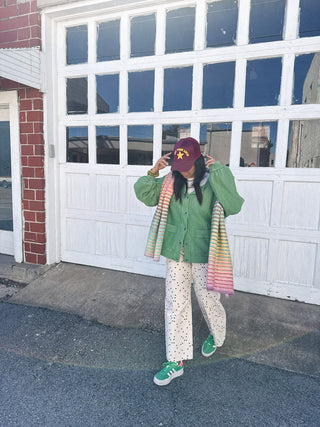 scatter brain polka dot barrel jeans