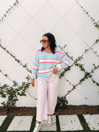 orchid bloom barrel jeans