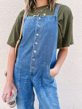 free as can be button overalls