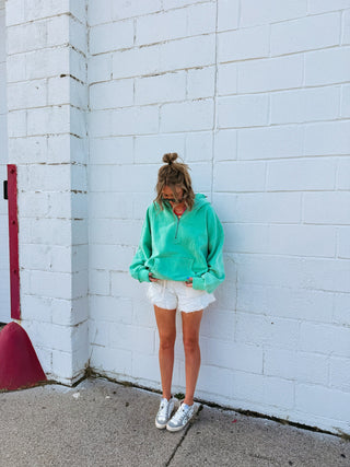 high standards hoodie - jade