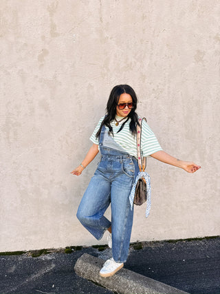 minty moment stripe top