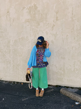 worth the wait wide leg pants - jade