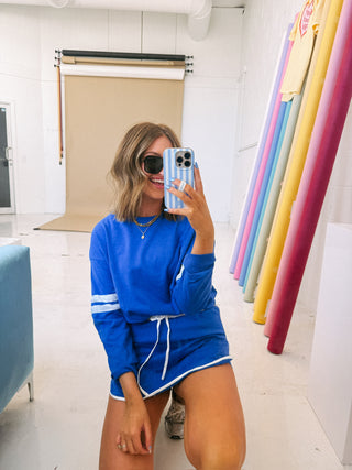team spirit two piece set - blue