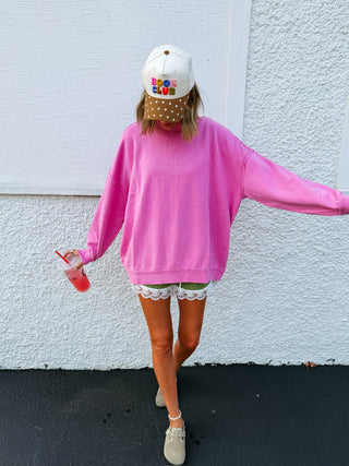 movement mock neck - magenta