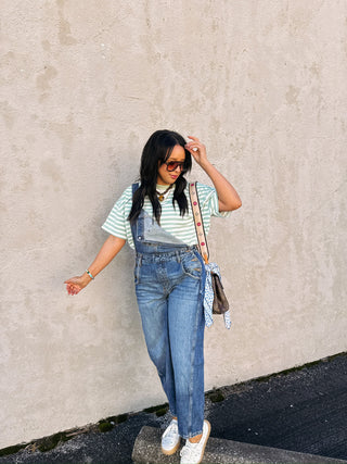 minty moment stripe top