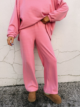 cosmopolitan striped pants