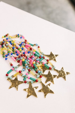 beljoy | summer star beaded necklace