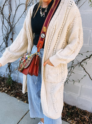 sugar cookie cardigan