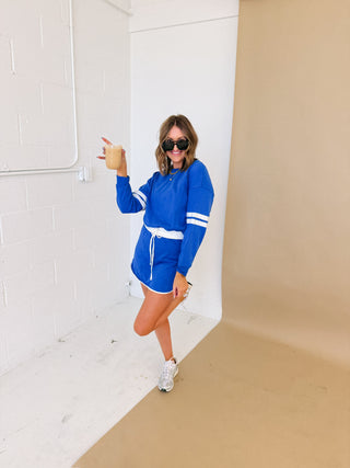 team spirit two piece set - blue