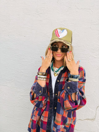 out of the woods plaid jacket