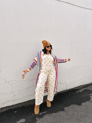 granny square crochet cardigan