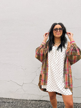 parker polka dot dress