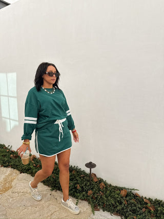 team spirit two piece set - green