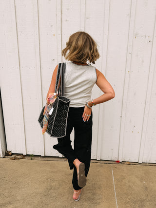 blanket stitch tank top