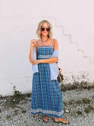 pick me up plaid midi dress – Etta & East