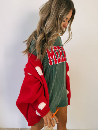 feeling merry two piece set