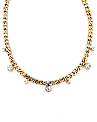 beljoy | chloe crystal necklace