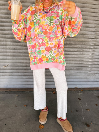 flower power sweatshirt