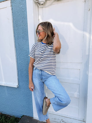 take on me pocket tee