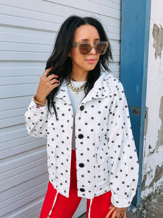 picasso polka dot jacket