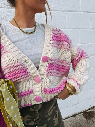 cotton candy cloud sweater