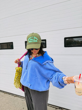 high standards hoodie - blue