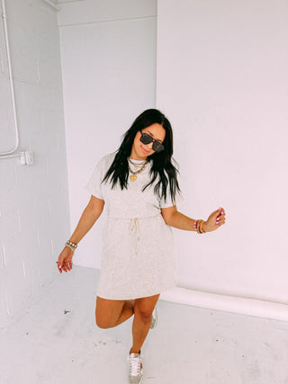 on the move mini dress