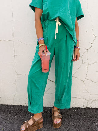 party of two piece set - emerald