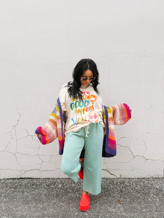 good things happen graphic tee